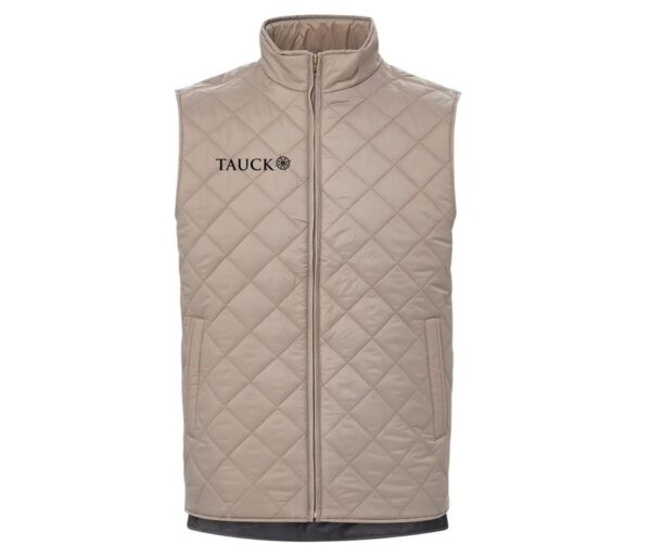 Tauck Men's Diamond Quilted Travel Vest