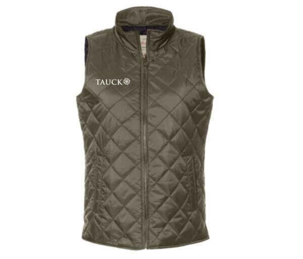 Tauck Women's Diamond Quilted Travel Vest