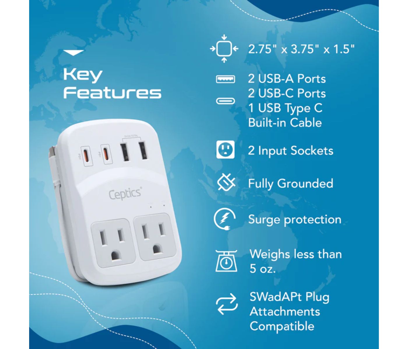 World Travel Adapter Kit - Image 2