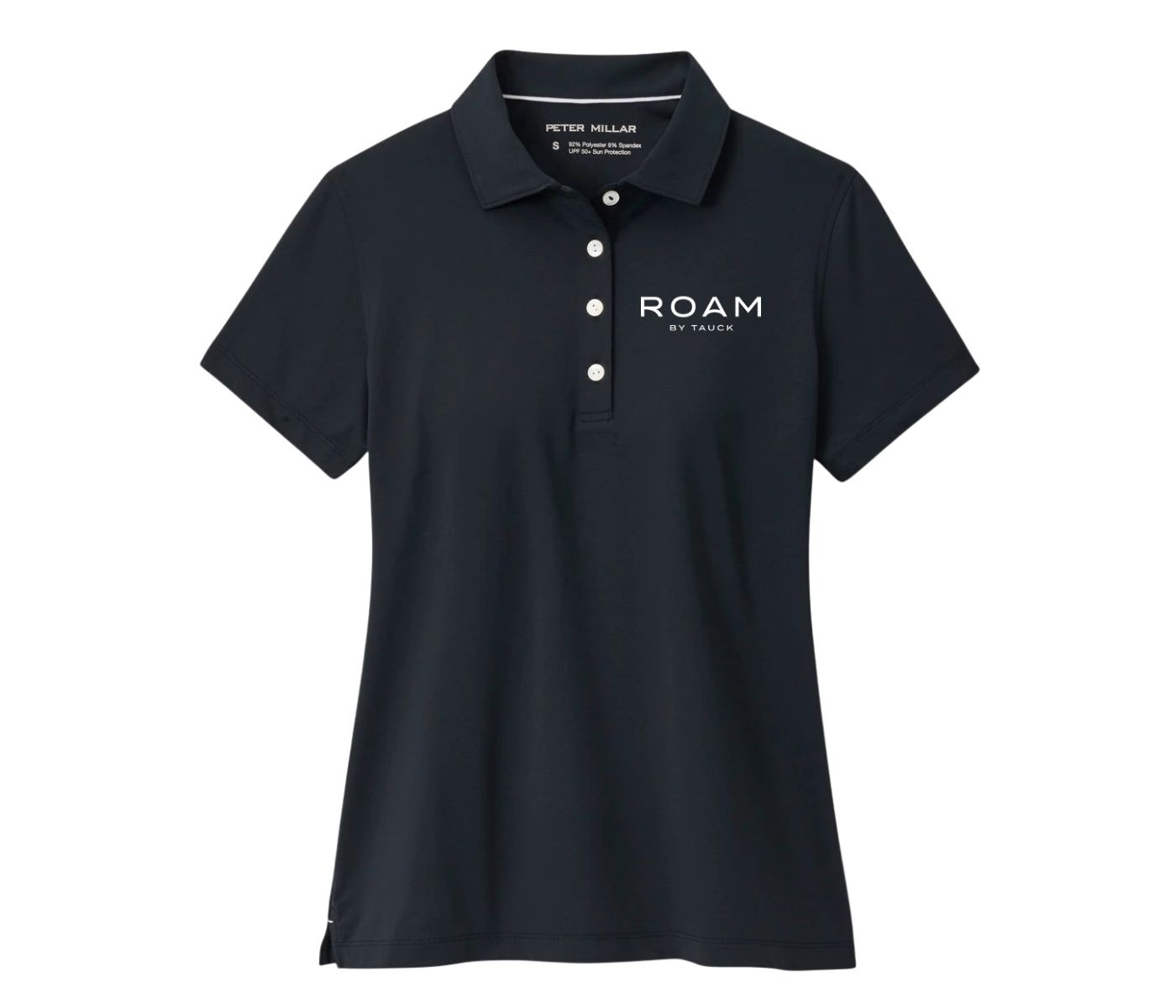 ROAM Women's Peter Millar Short Sleeve Button Polo