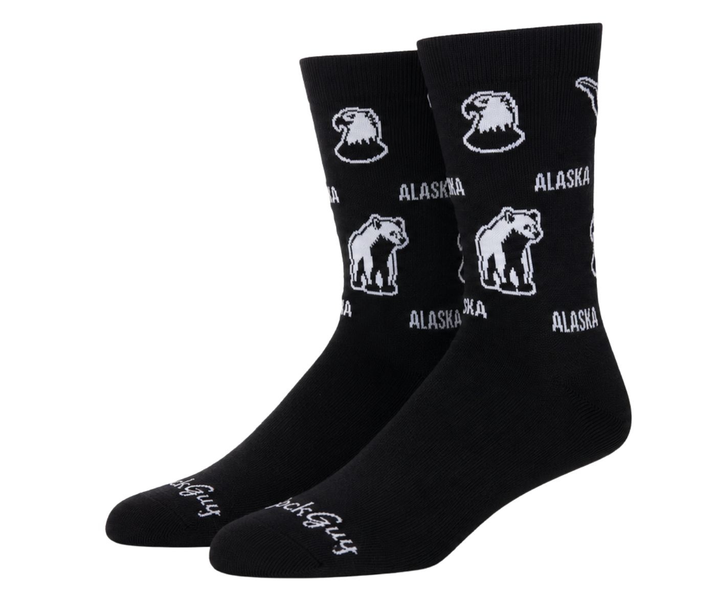 Special Edition Alaska Crew Socks (Eagles, Grizzlies, Whales)