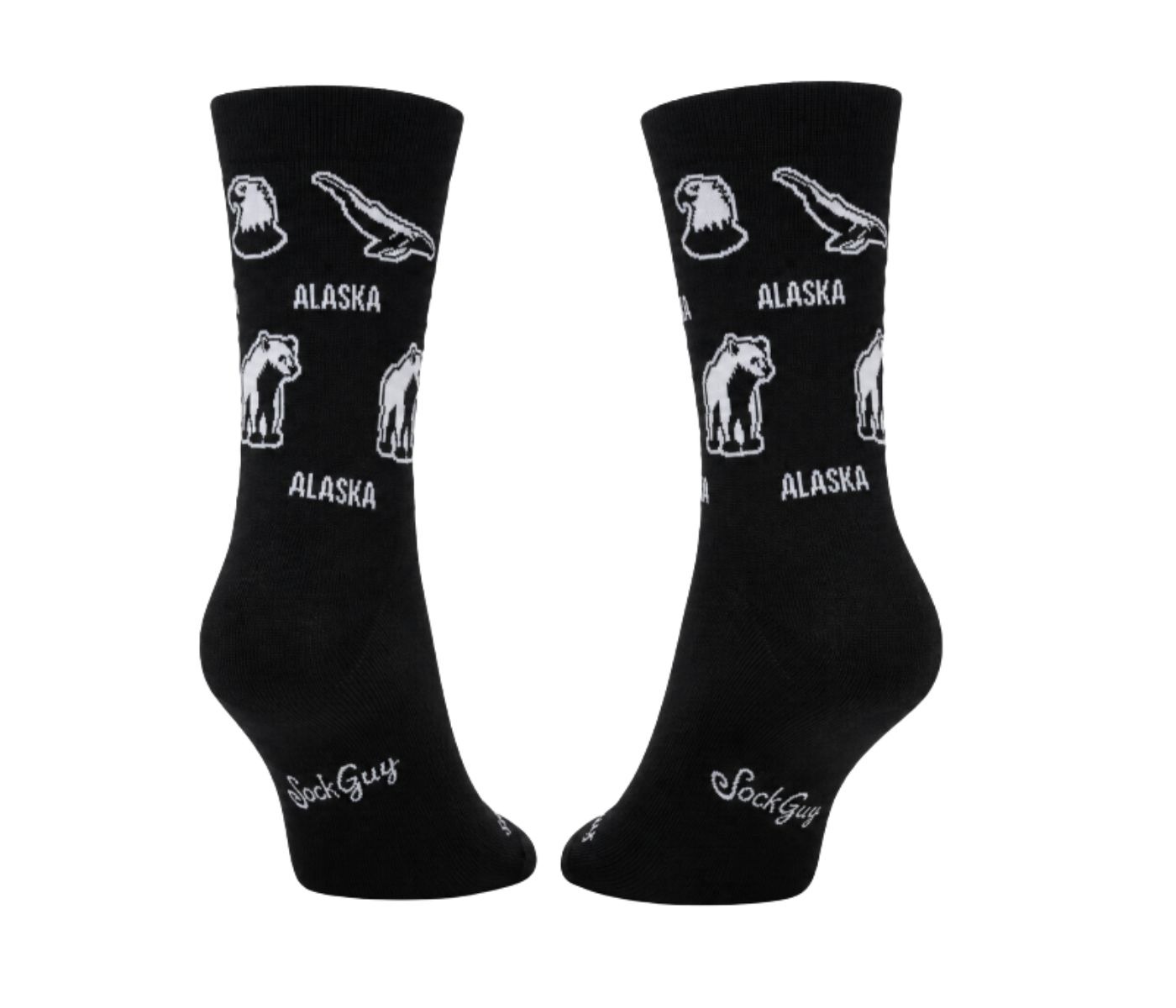 Special Edition Alaska Crew Socks (Eagles, Grizzlies, Whales) - Image 3